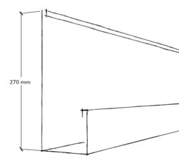 Patio Ceiling Gutter