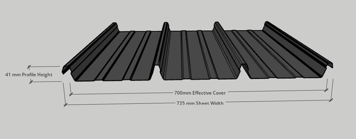 Render: Minimalist Patio Ceiling Awning with integrated lighting and natural landscaping