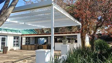 IBR Carport Awning with 3-Tier Fascia - Hartbeespoort