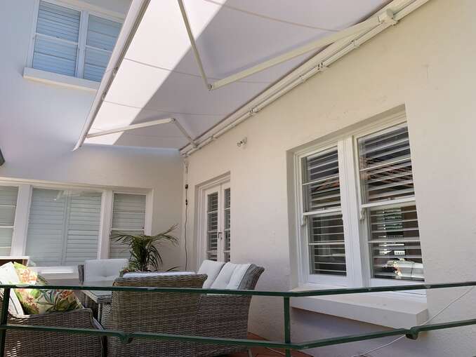 Motorised Fold Arm Awning - Sandton